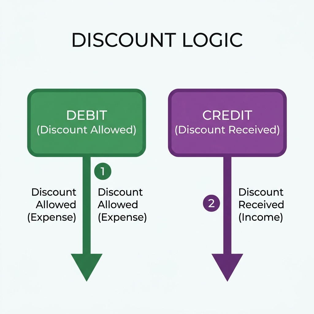 Discount Allowed and Received Business Logic